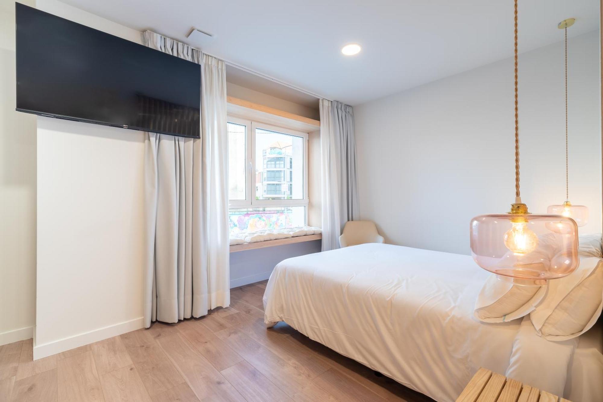 Apartamentos Turisticos Fatima, En El Centro De Vigo Exteriör bild